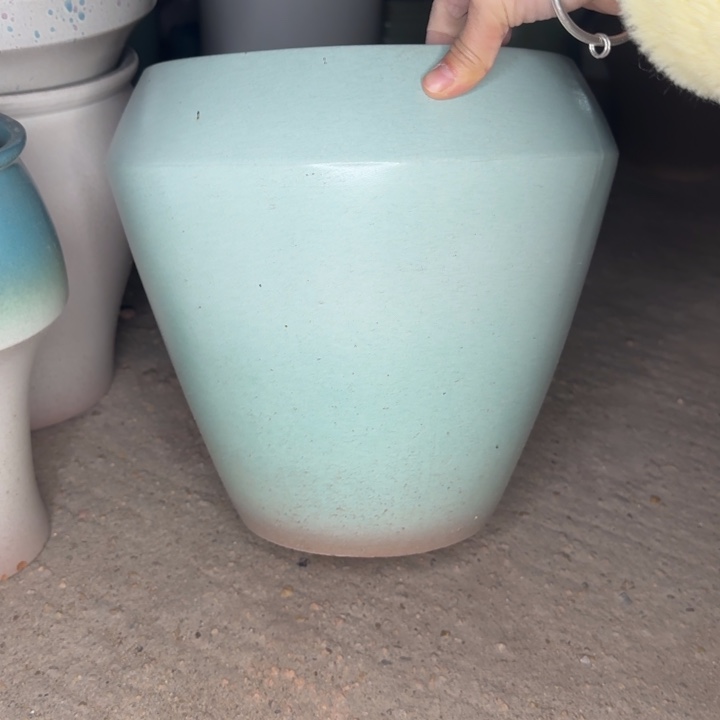 以***友瑕疵花盆处理啦口25高26