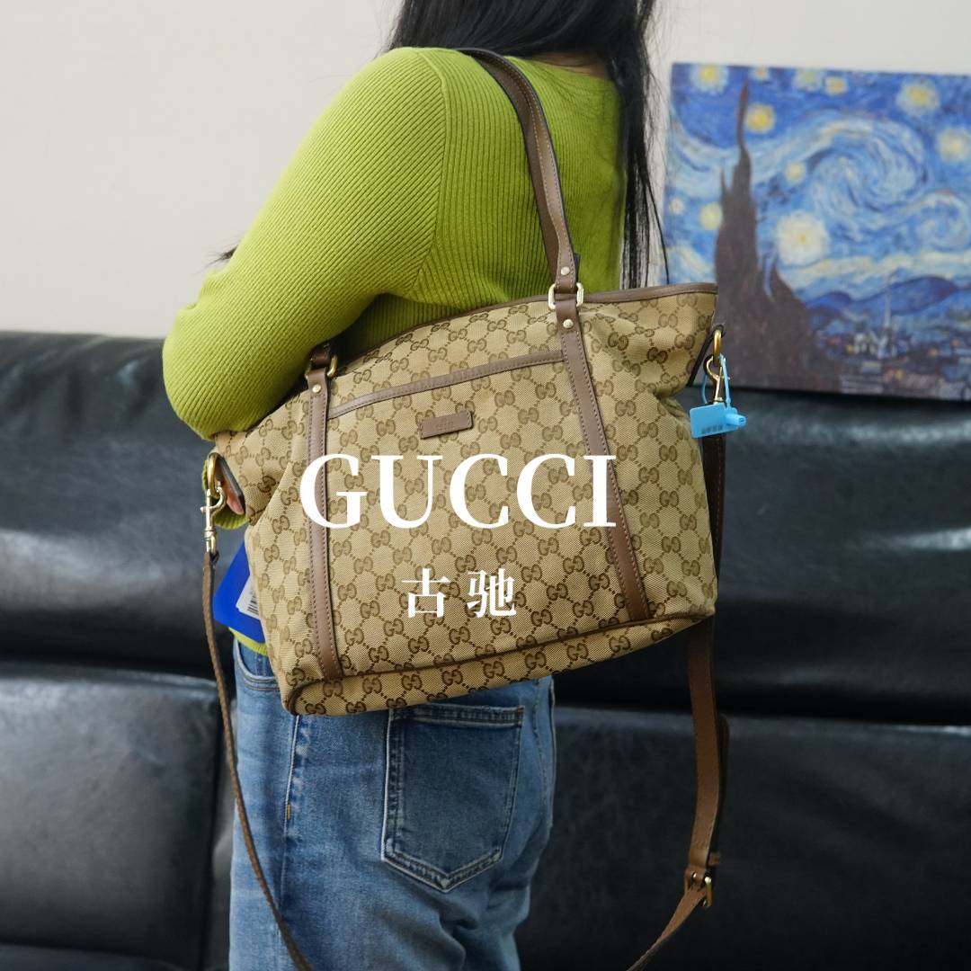 95新 GUCCI/古驰 老花斜挎包/FYSC01621018/1018