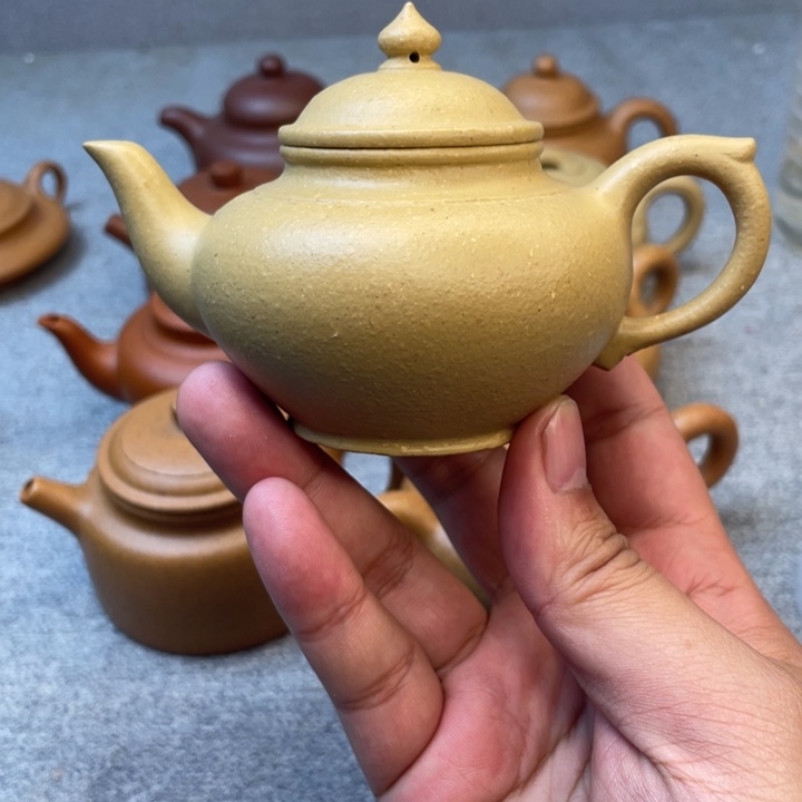 紫砂茶壶用****4全手工笑樱