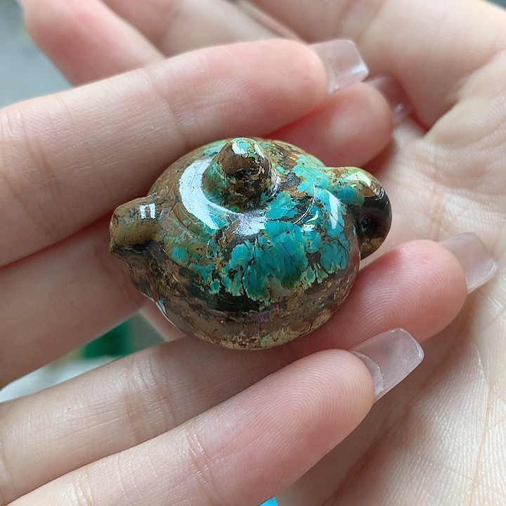 绿松石珠宝奇石未镶嵌