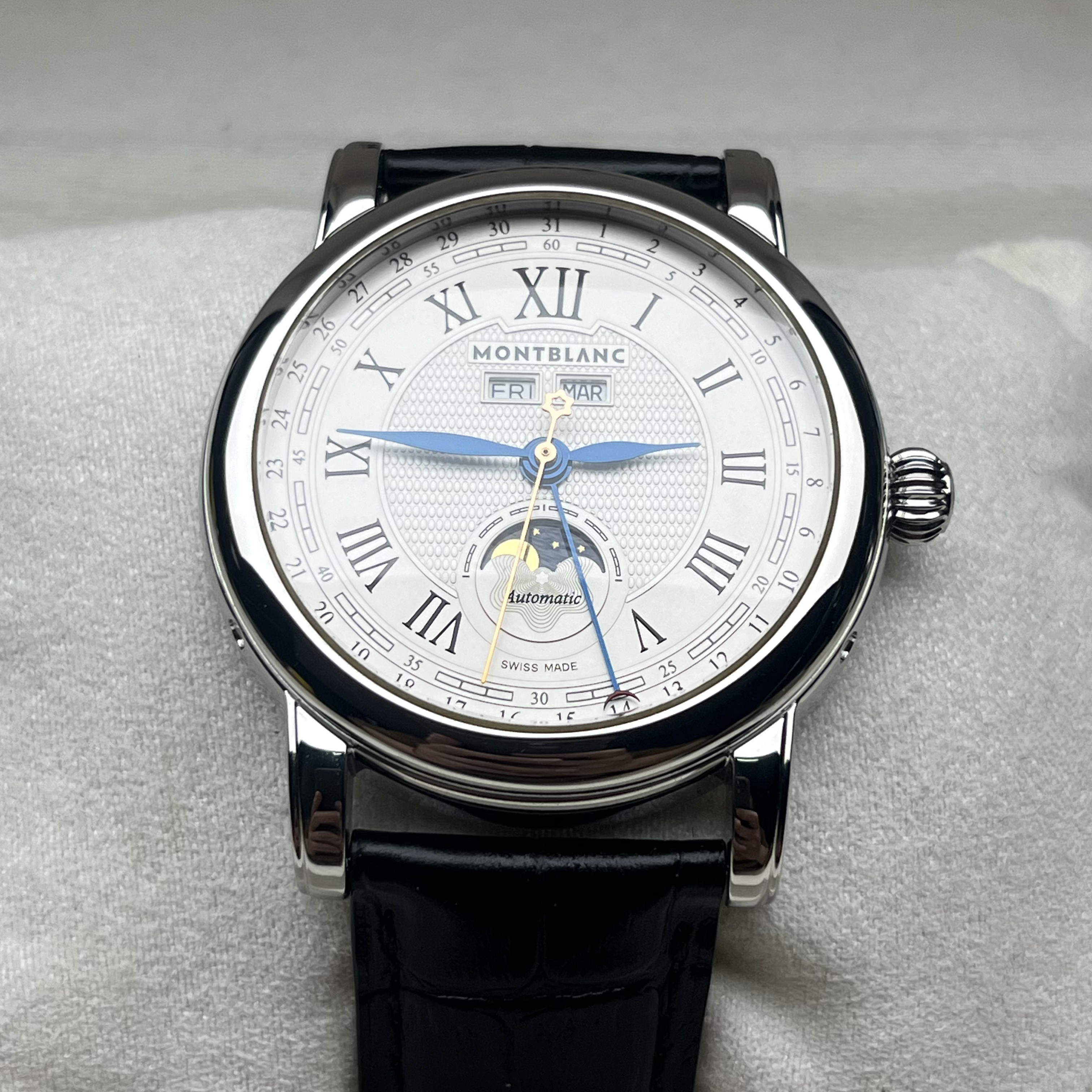 95新 Montblanc/万宝龙 明星自动机械男士腕表直径:42