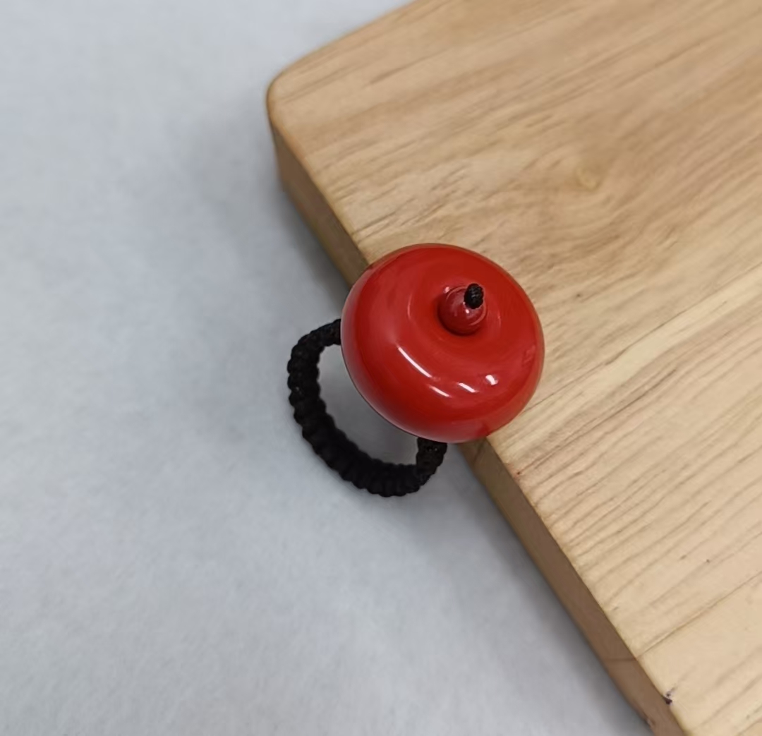 含辰砂工艺品0929-008绳编朱砂戒指 时尚简约个性百搭精美精致
