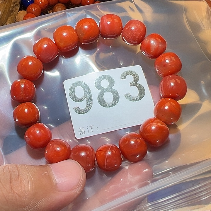 未镶嵌手链南红玛瑙