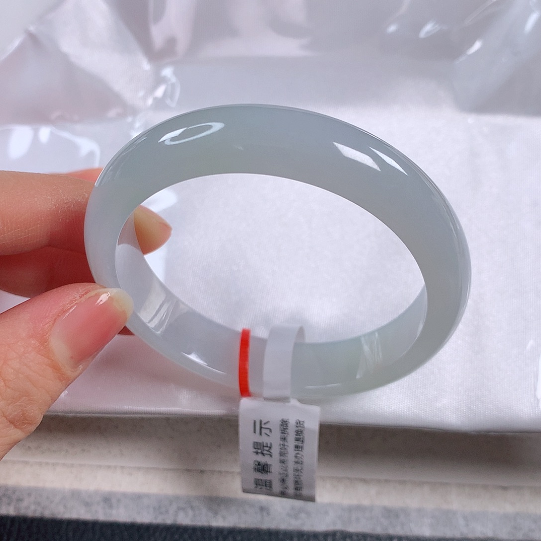 翡翠手镯未镶嵌 正圈⑨⑤