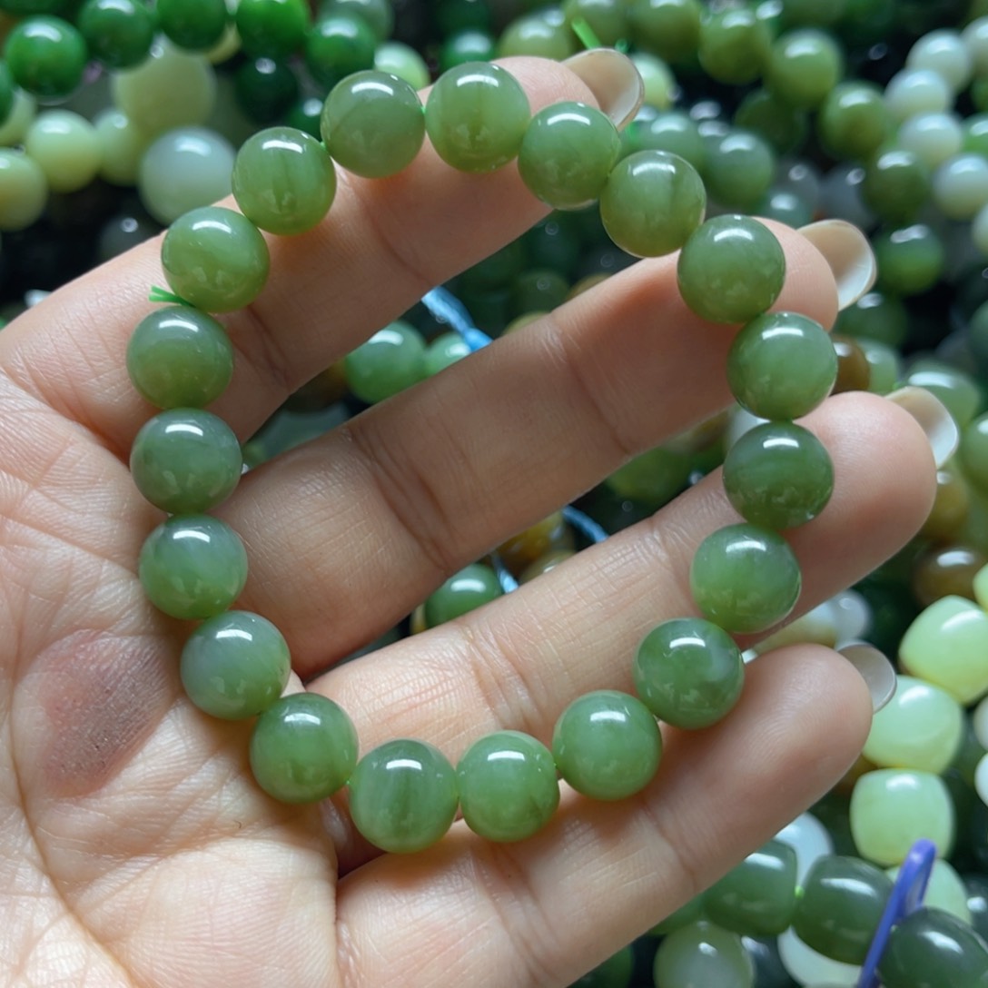 和田玉手链未镶嵌