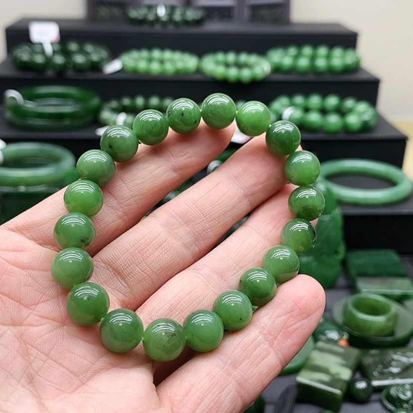 【闪购商品】和田玉（碧玉）手链未镶嵌