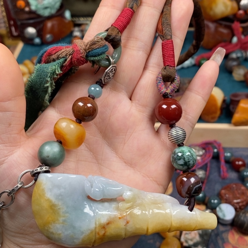 【闪购商品】翡翠颈饰未镶嵌项链