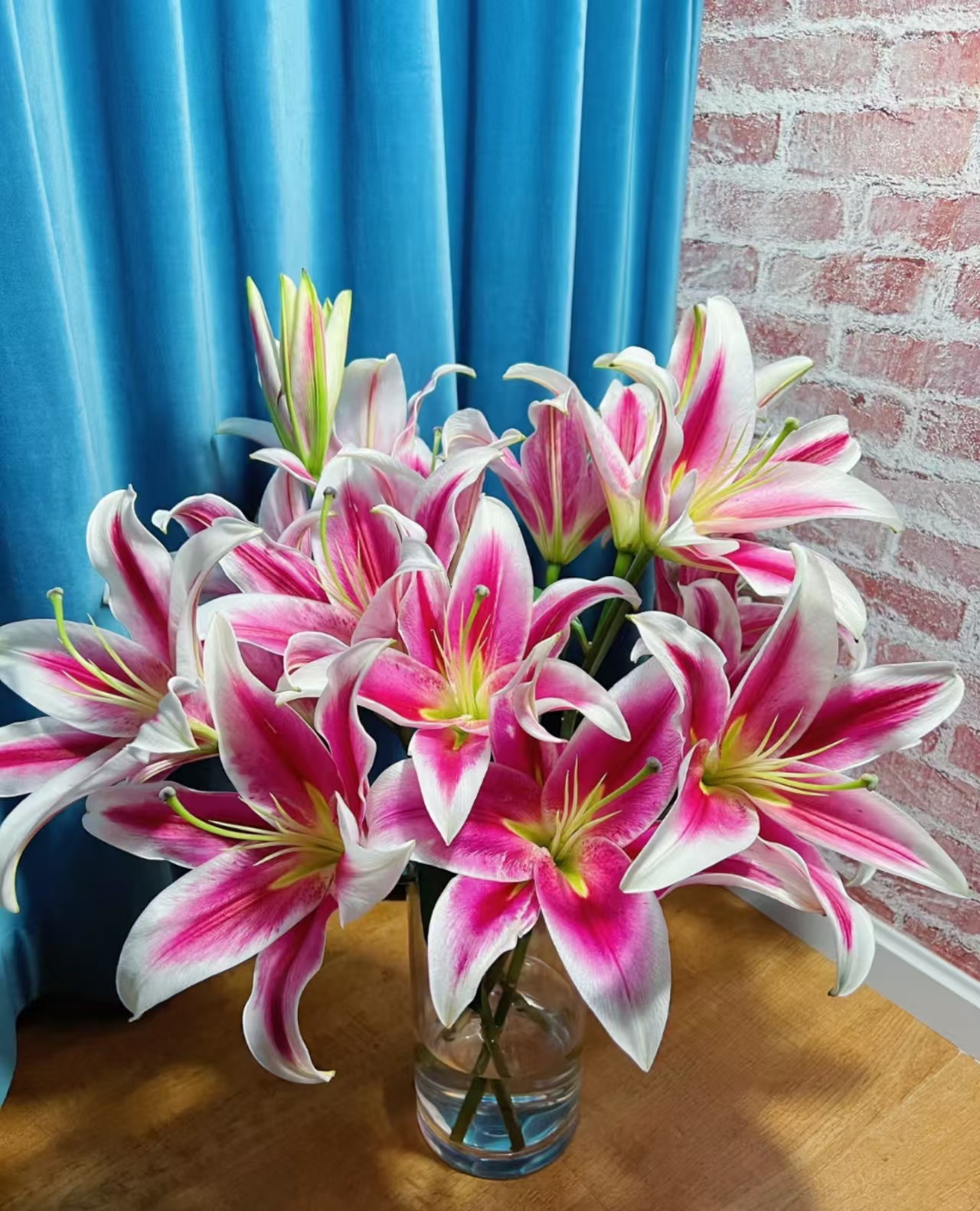 【洪福单瓣百合】3支多头 单瓣香水百合  寓意好