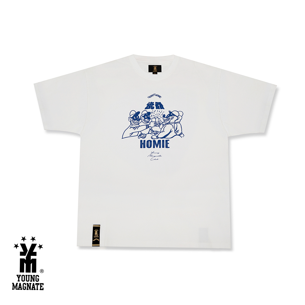 【下单即发】YM夏季【瓷器】美式棉质宽松短袖T恤