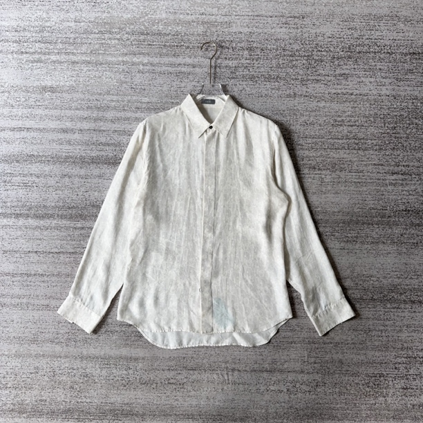 99新 DIOR/迪奥 经典纯色长袖衬衫/尺码 41/#5656