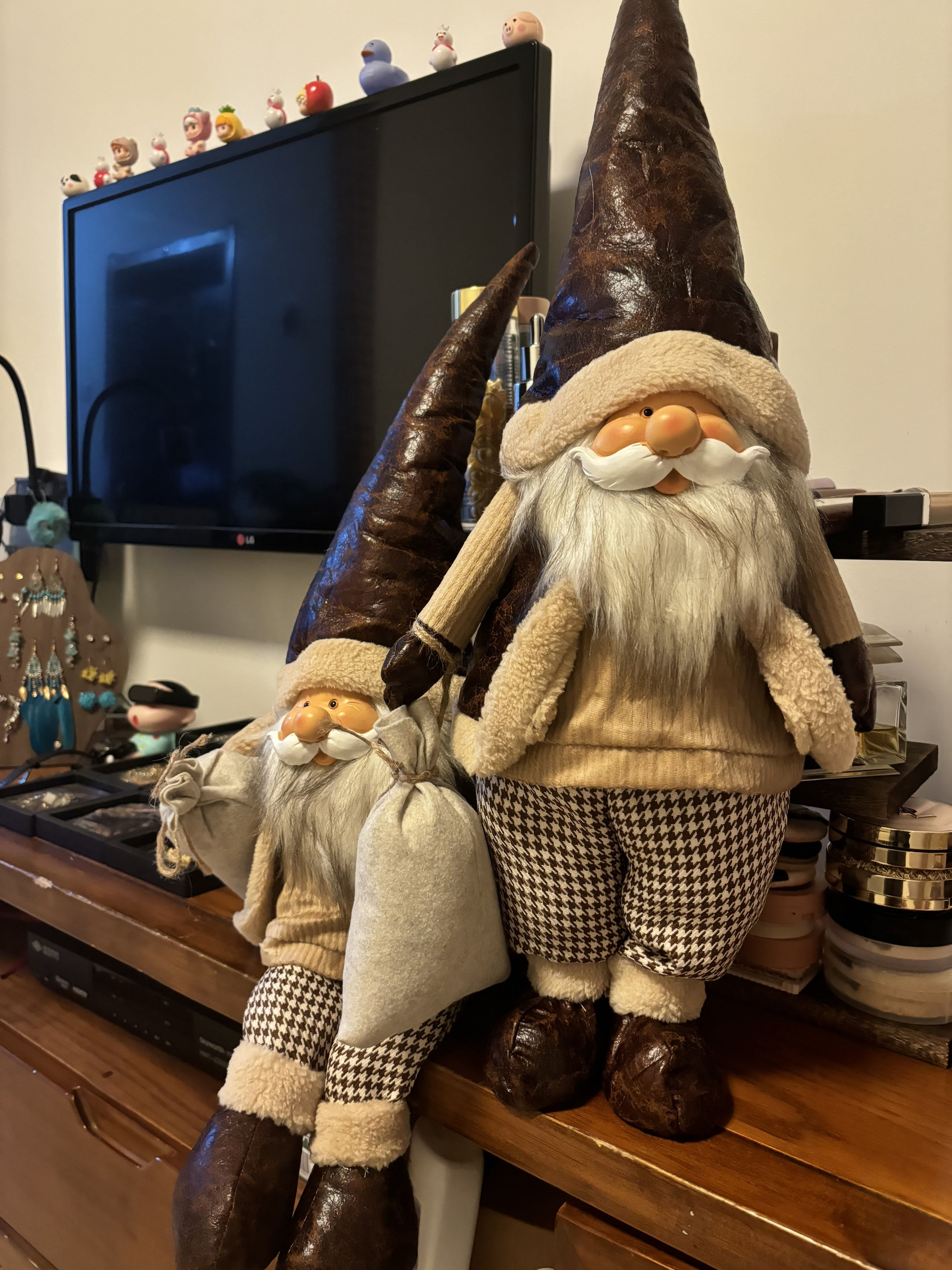 直播链接 外贸地精圣诞玩偶