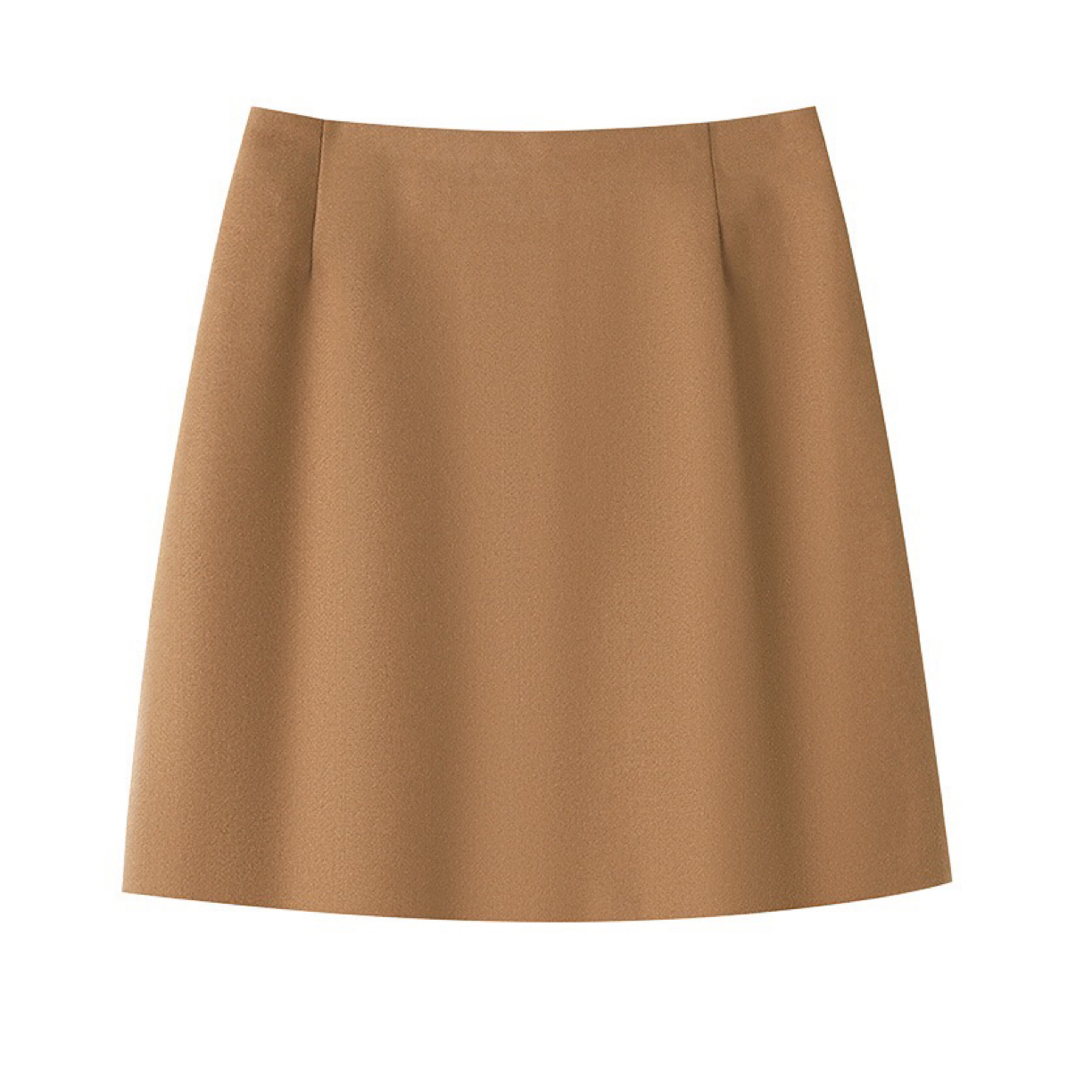 【董咚咚】大码秋冬新款韩版复古高腰显瘦毛呢A字包臀短裙