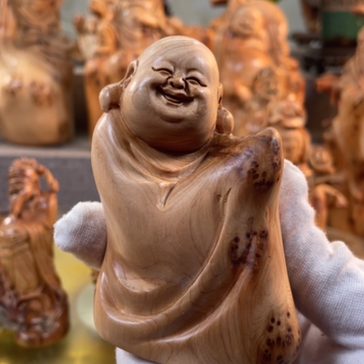 【闪购商品】柏木（崖柏）崖柏工艺品手把件