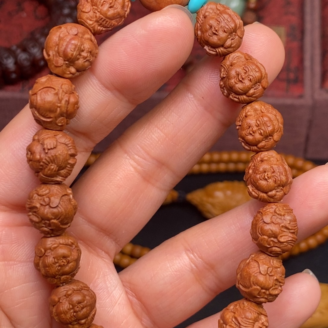 猴头核桃吊坠橄榄猴头