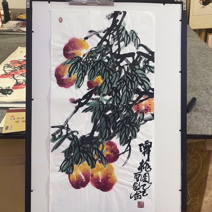 国画张圣敏先生纯手绘作品