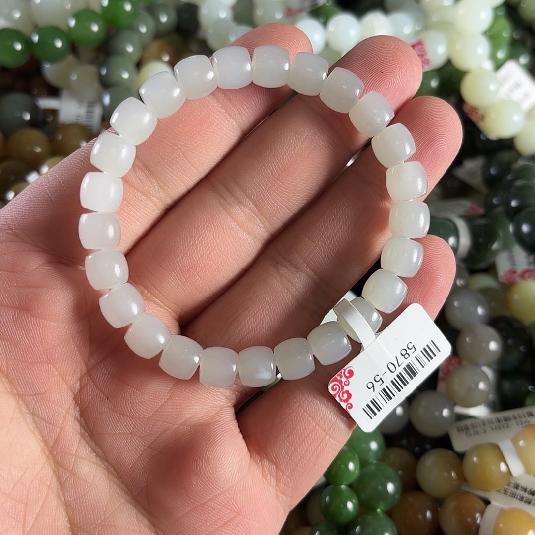 和田玉手链未镶嵌W161