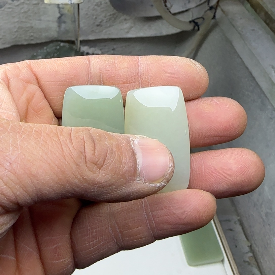 和田玉未镶嵌颈饰多样性拍一发一，且末