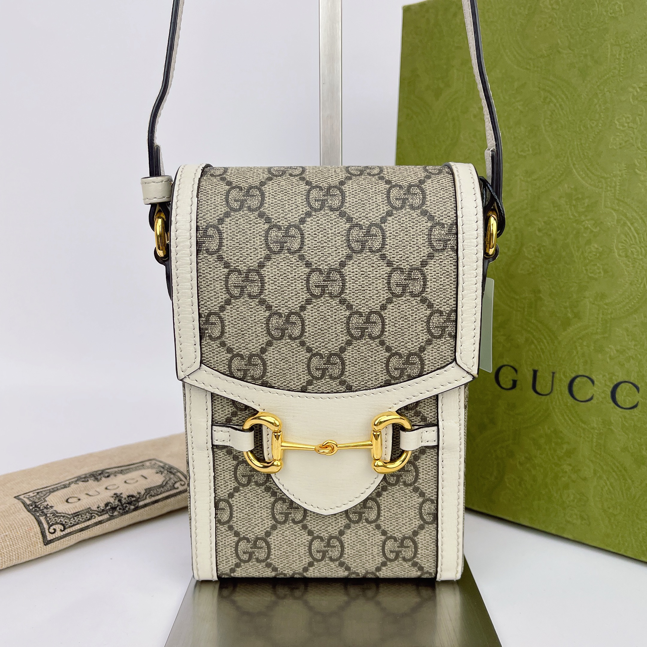 95新 GUCCI/古驰 古驰手机包底12 L643