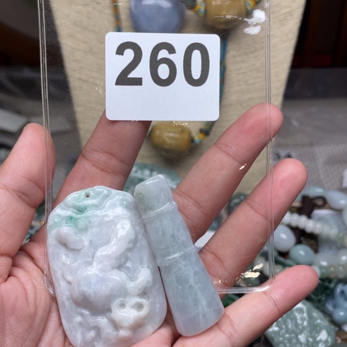 【闪购商品】翡翠颈饰未镶嵌随**过翡翠