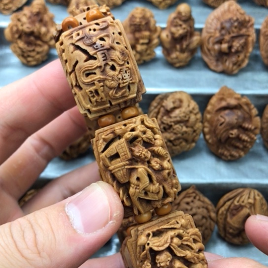 桃核手串桃核材质