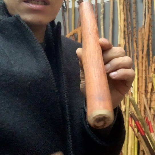 伊***园铁匠木千斤把长32厘米