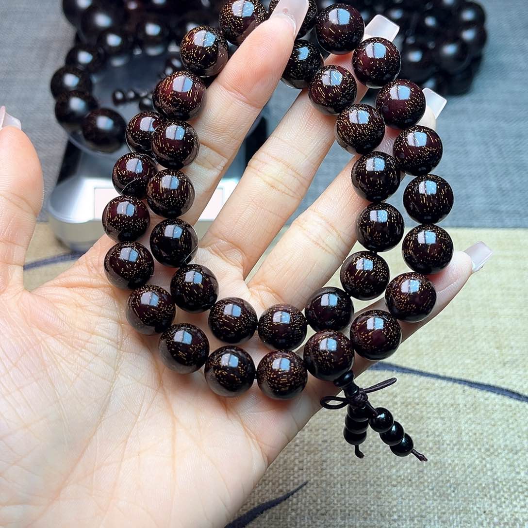 檀香紫檀（小叶紫檀）1.2双圈爆星