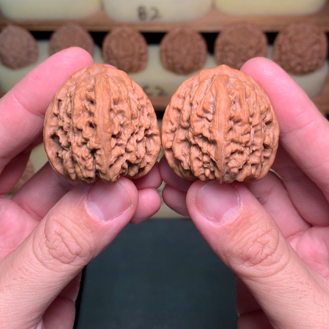 骑***牛文玩核桃吊坠38古树一代南将石