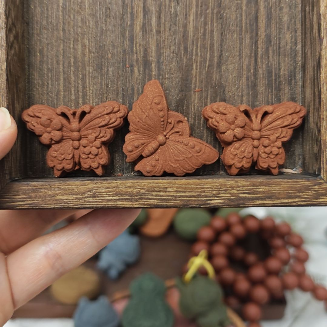 泥塑福利龙涎玫瑰香方三个