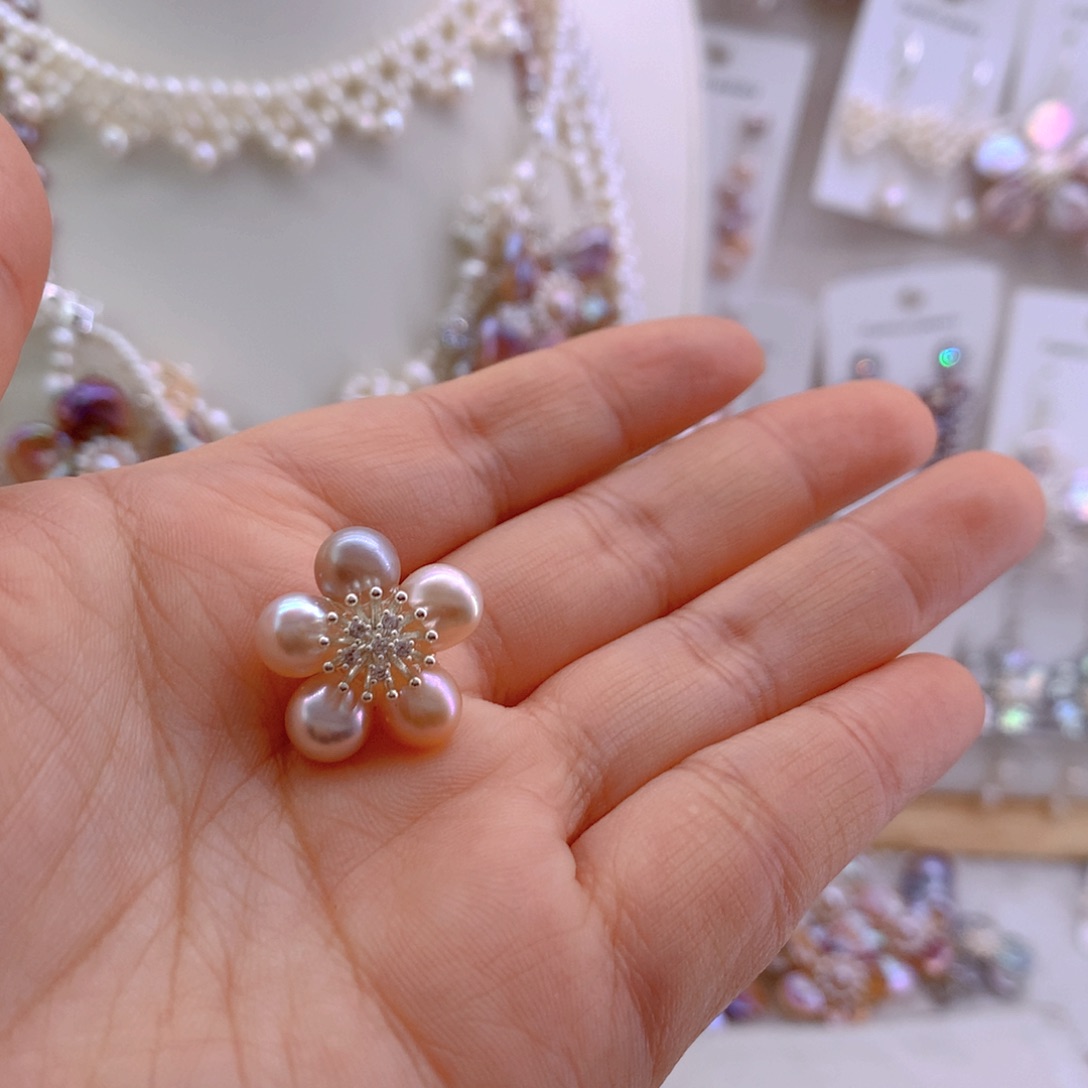 武***）淡水珍珠项链未镶嵌