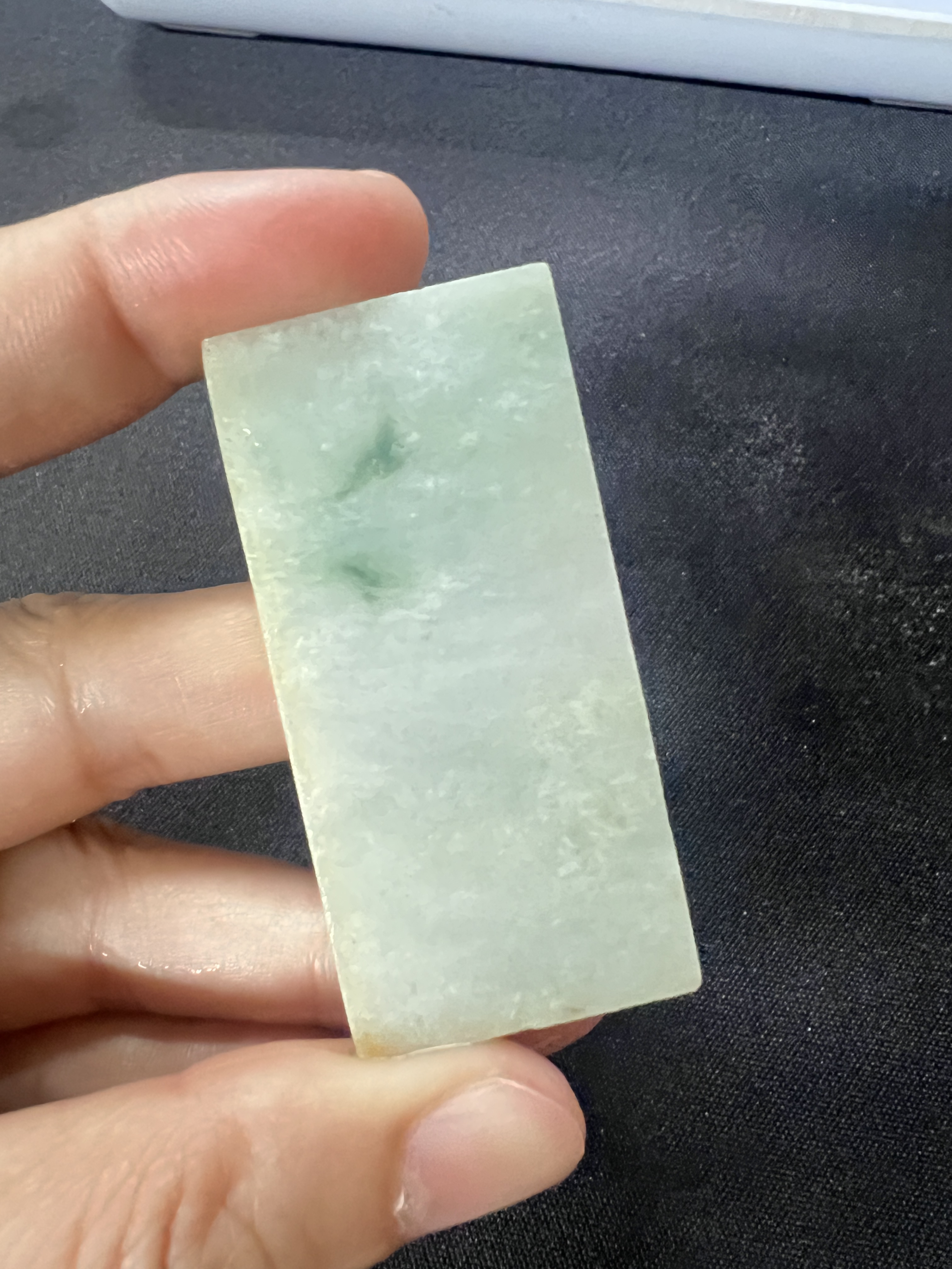 天然翡翠A货料子