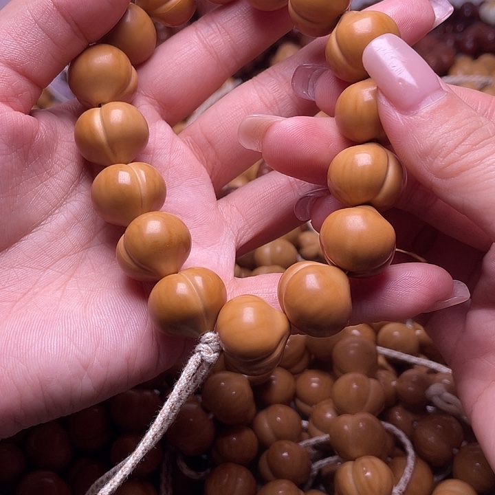 笃***远猴头核桃手串17尺寸镜面柯基屁桃手持全品无暇