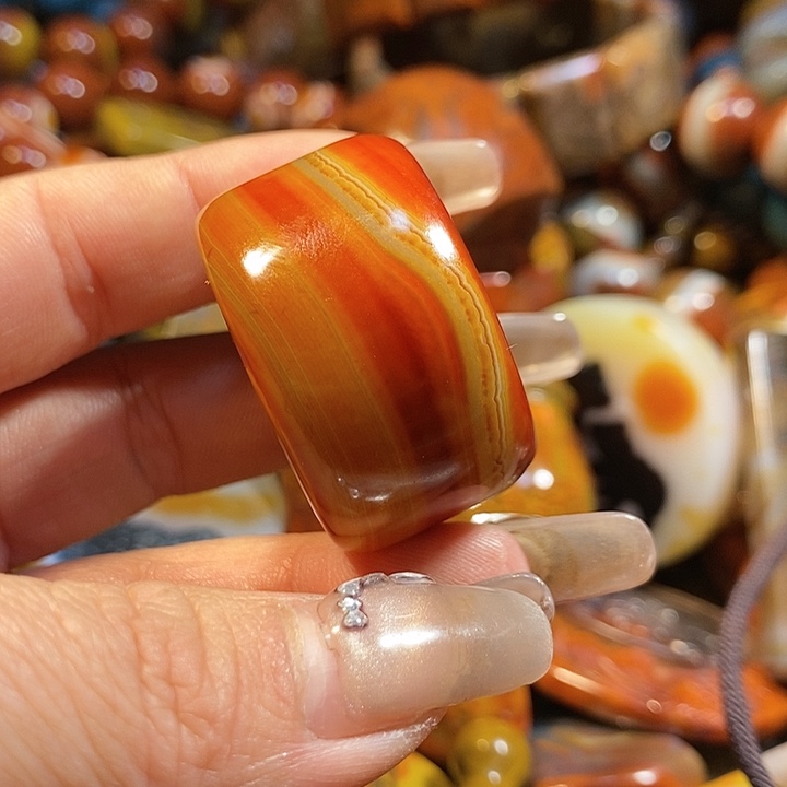 玛瑙/玉髓手链未镶嵌云****缘