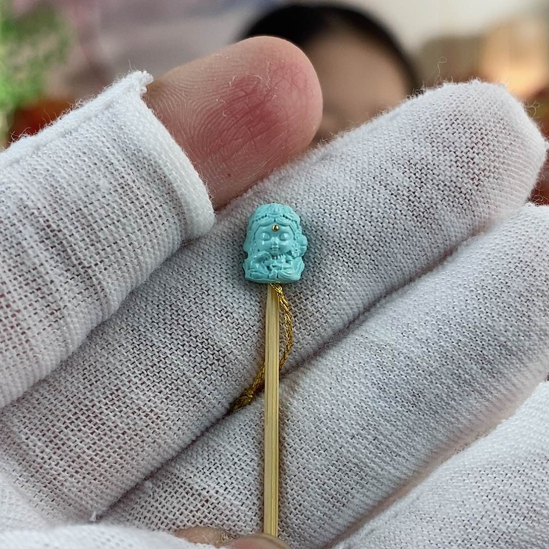 绿松石珠宝奇石未镶嵌