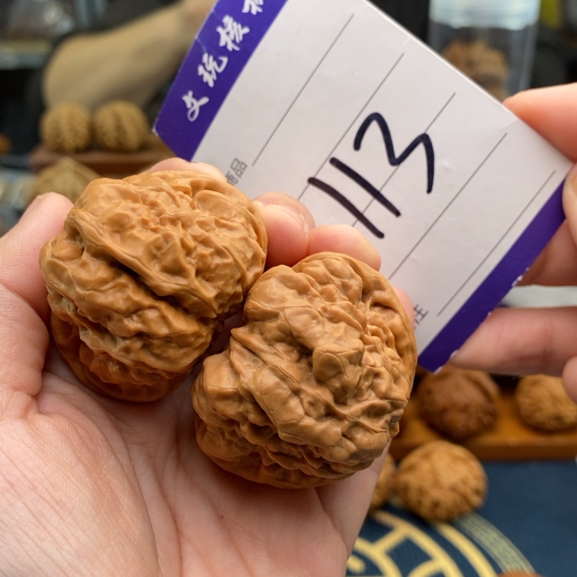 【闪购商品】文玩核桃吊坠43蛤蟆头