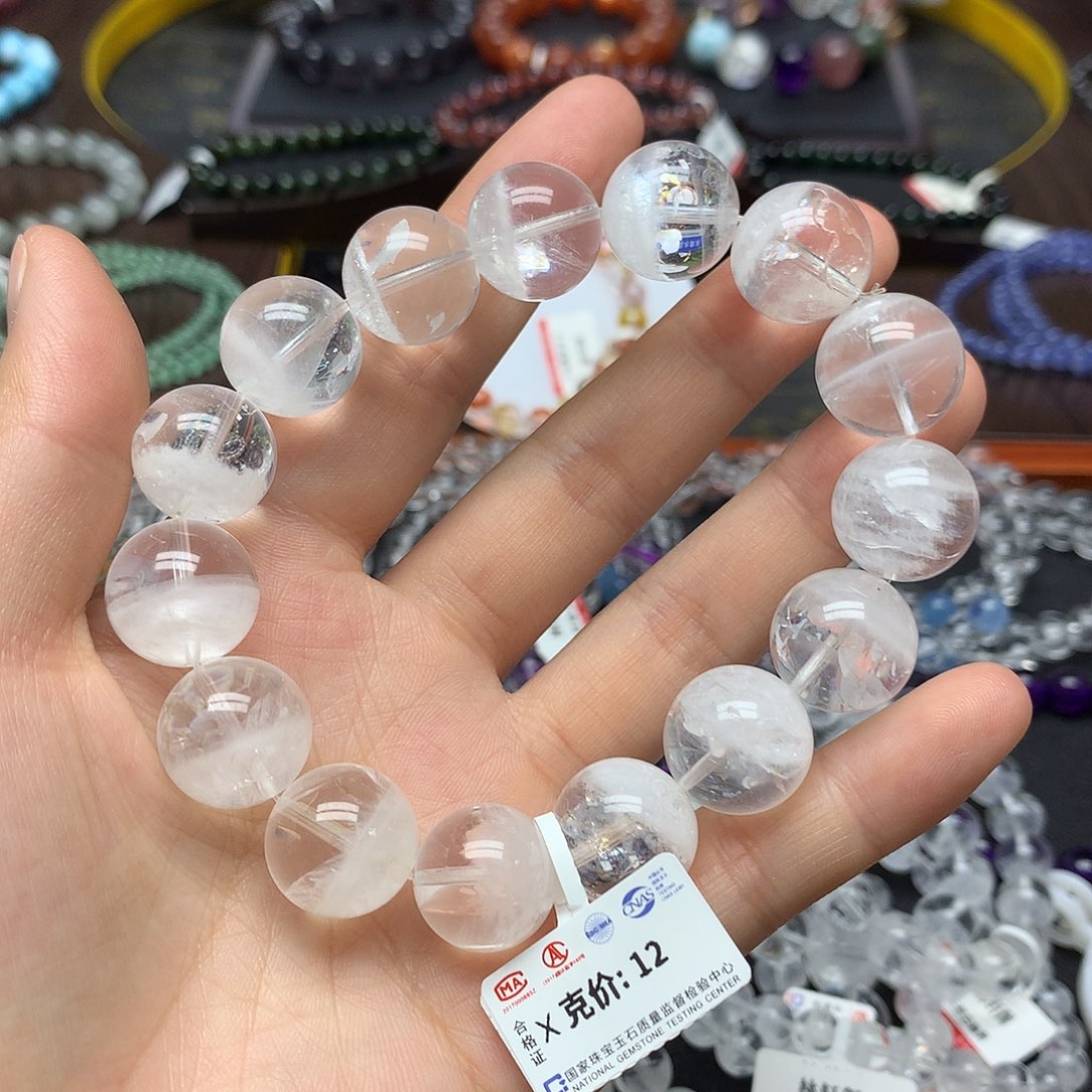 水晶手链未镶嵌手链