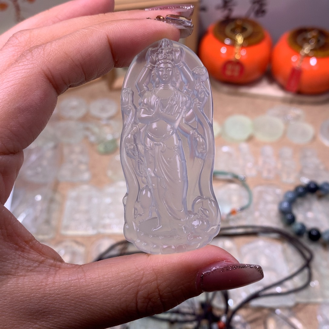 蛇纹石玉未镶嵌颈饰?****?