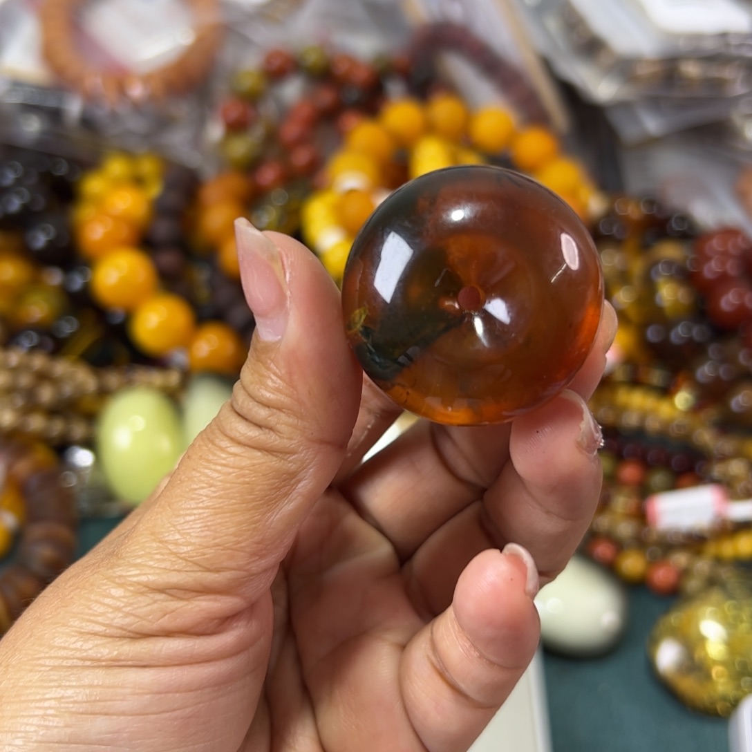 未镶嵌琥珀珠宝奇石1466