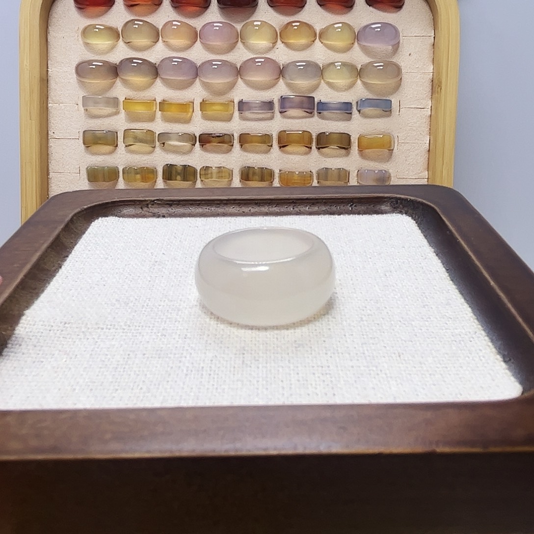 玛瑙/玉髓未镶嵌戒指518港17