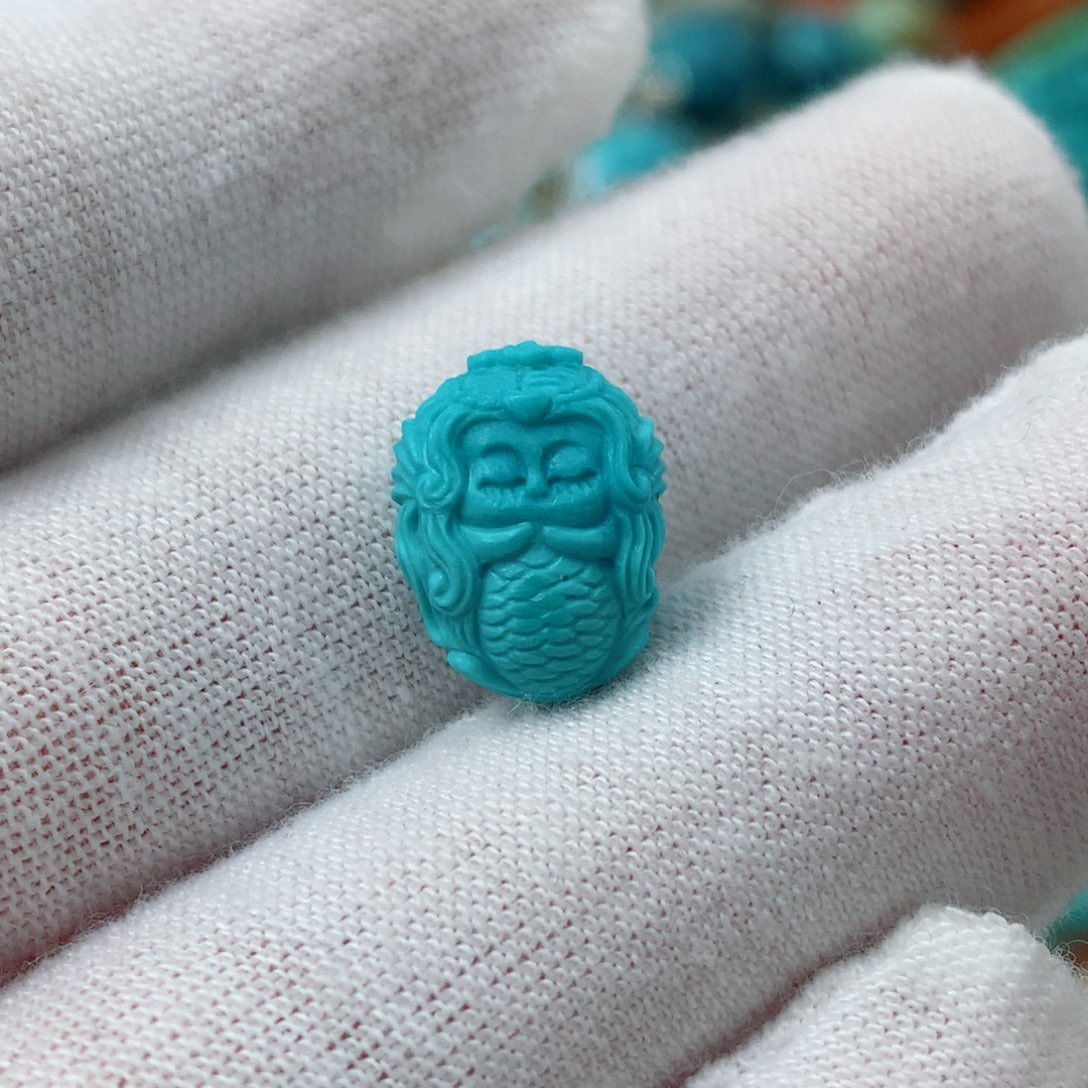 绿松石珠宝奇石未镶嵌