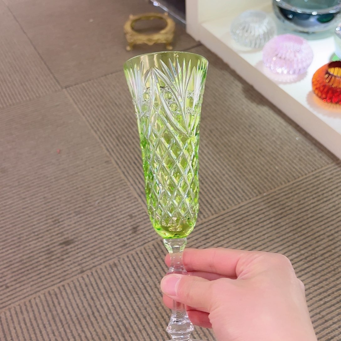 水晶杯水晶花瓶果盘通宝工艺品