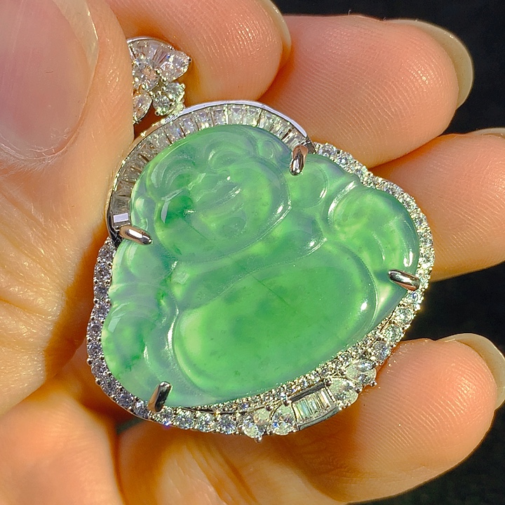 翡翠未镶嵌颈饰翡翠多样性