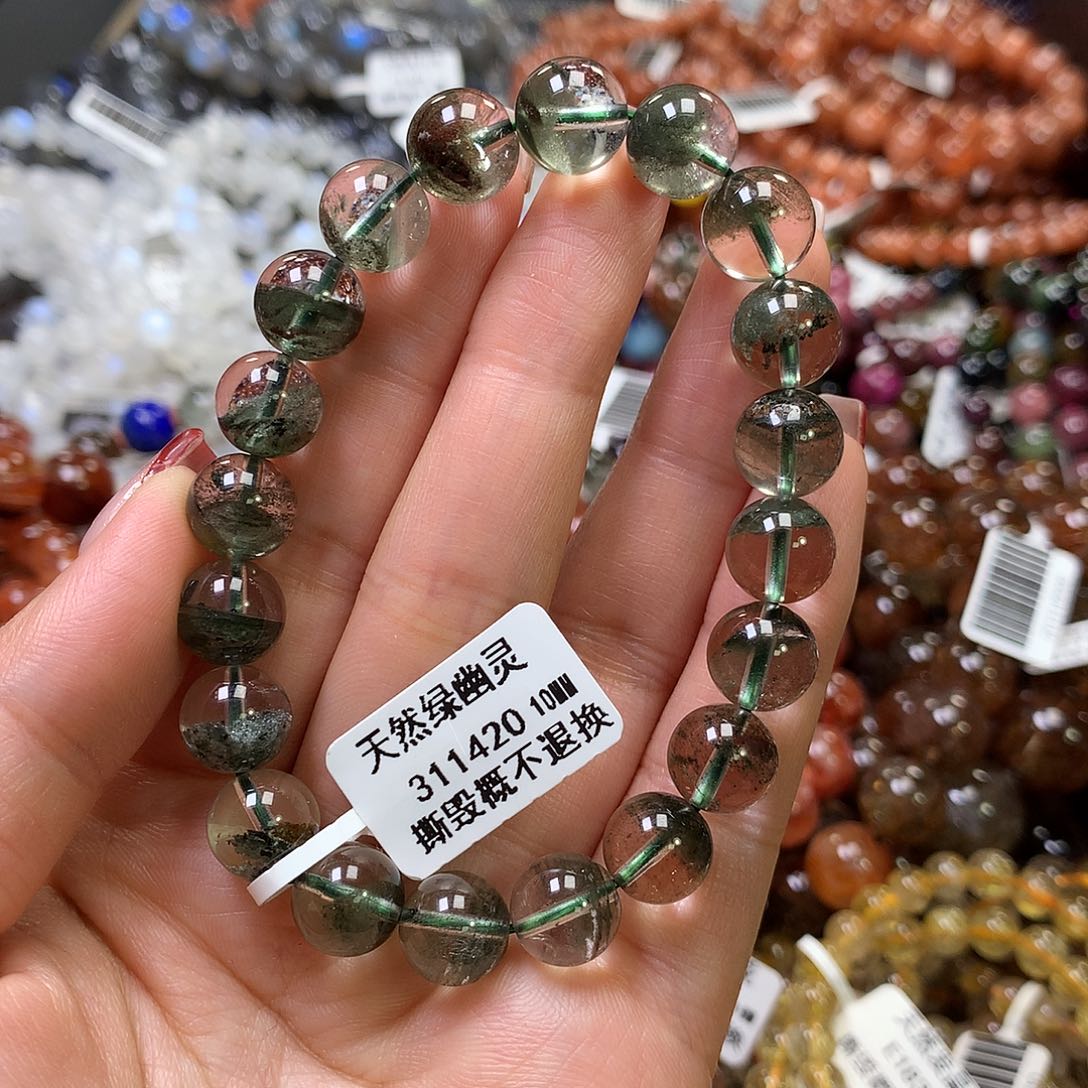 水晶手链未镶嵌，