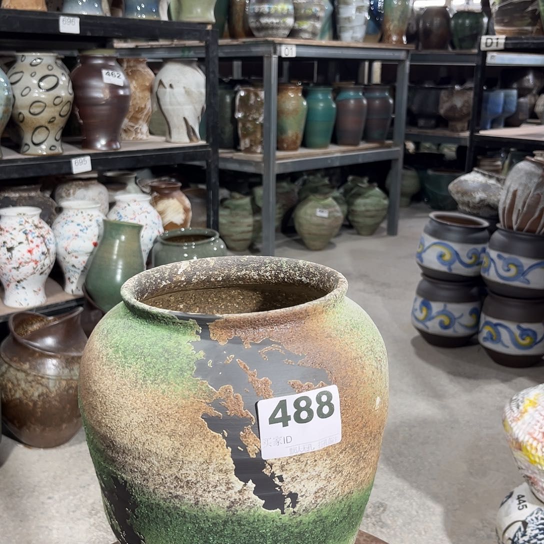 景德镇陶瓷花器默认无孔编号488