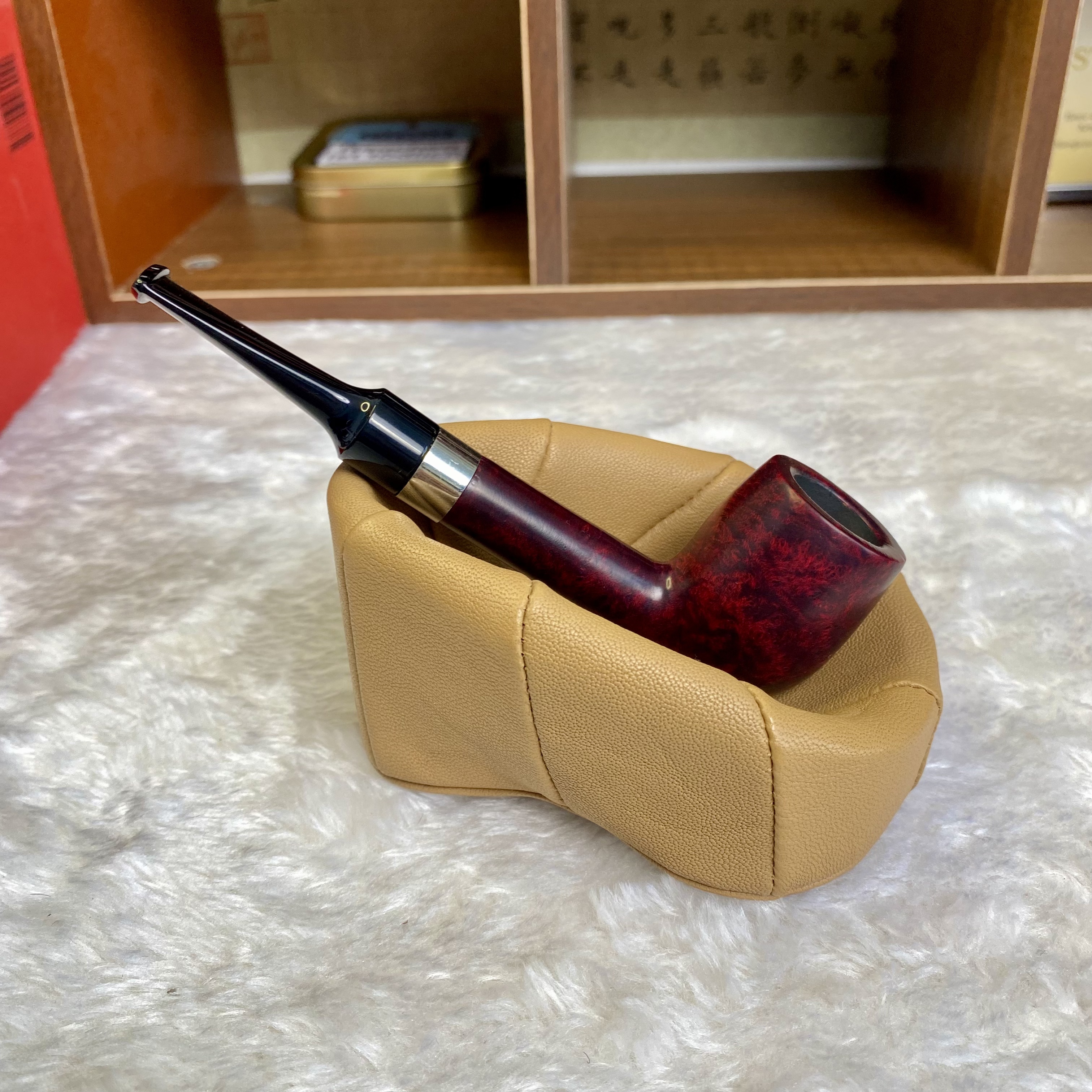 【意大利进口石楠木】新手入门平替款撞球3mm 光面 斗口18深33长137