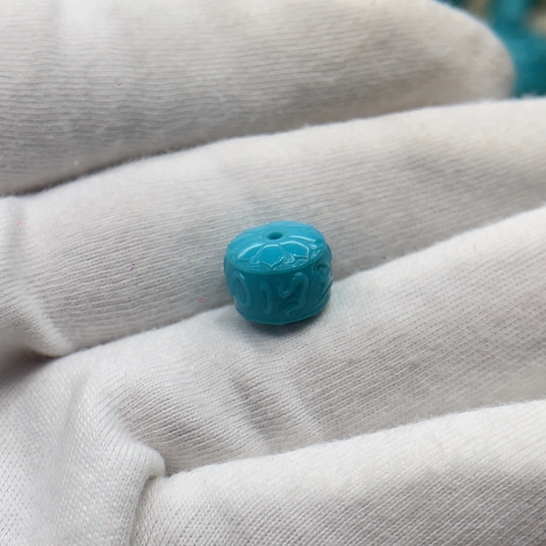 绿松石未镶嵌颈饰卡10-6