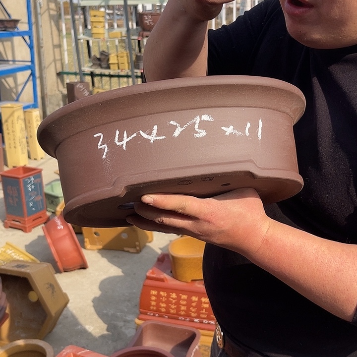 紫砂花盆紫砂等传统