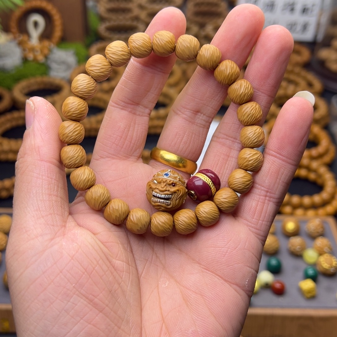 永***恒吊坠猴头核桃云锦➕僧皇➕红汉堡