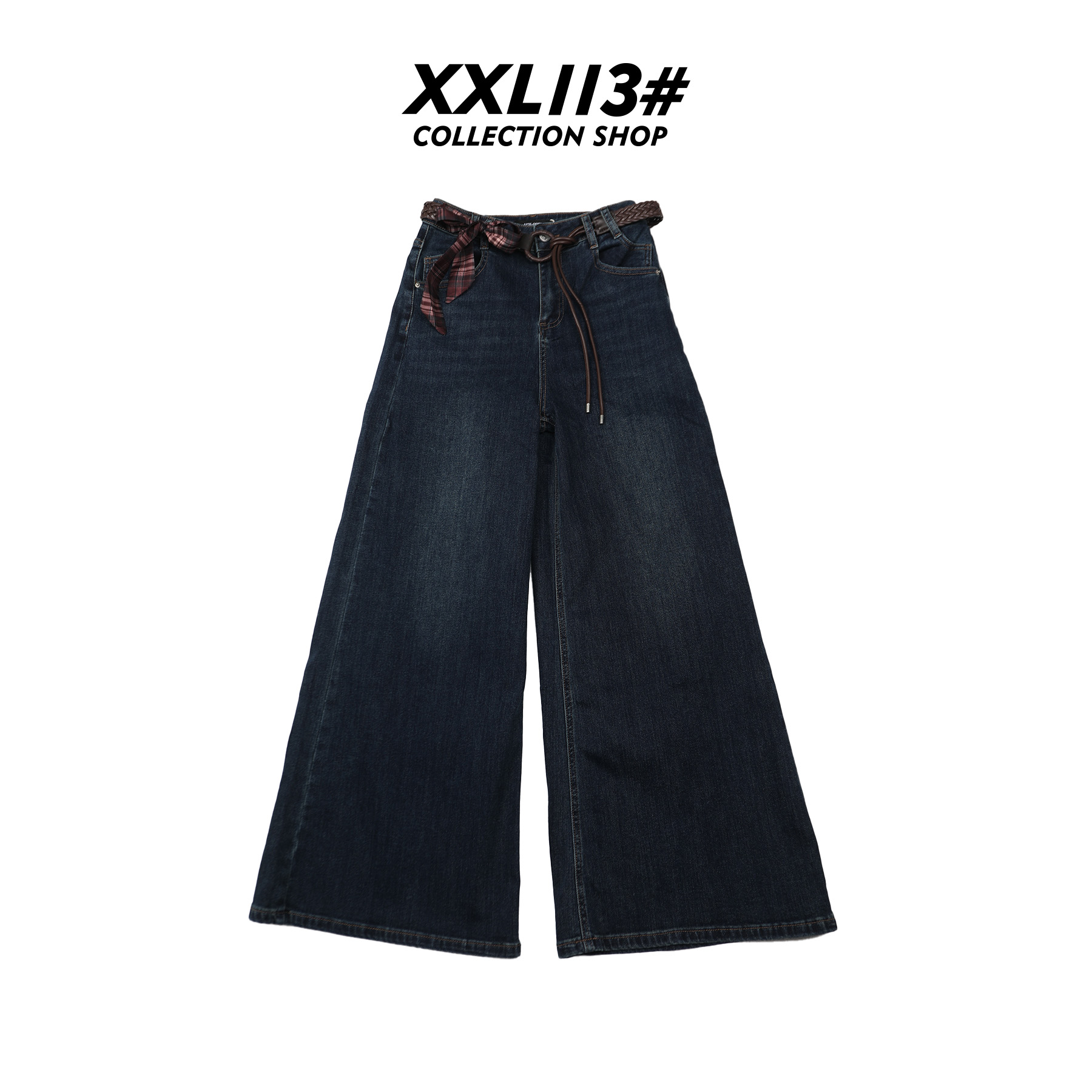 113* CENTRALIZED SHOP秋季阔腿裤牛仔裤裤子X5F09H6708