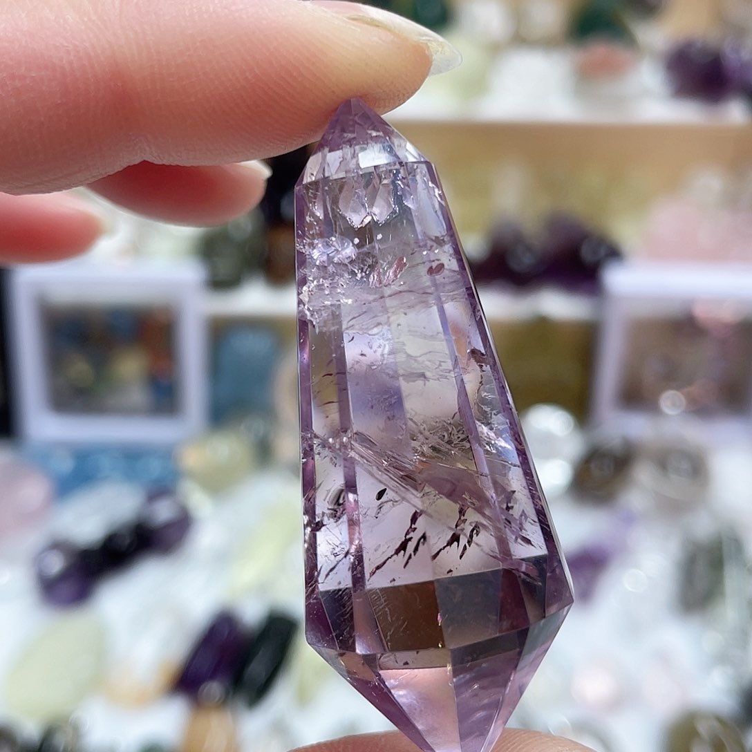 紫晶珠宝半成品未镶嵌3140