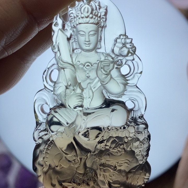 水晶颈饰未镶嵌努*中